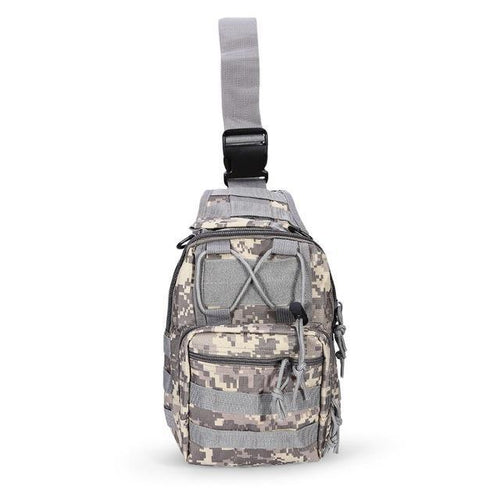 ACU Camouflage Outdoor Adjustable Strap Tactical Sling Shoulder Bag - Off The Trail Gifts