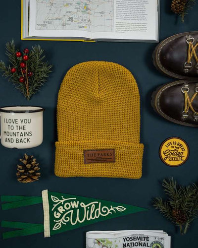 Rustic Gold Parks Beanie - Off The Trail Gifts