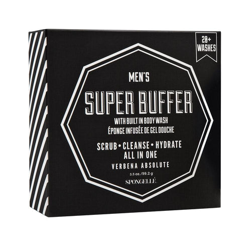 Men's Super Buffer With Built in Body Wash 20 Washes - Off The Trail Gifts