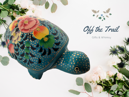 Paradise Turquoise Turtle Ring Jewelry Box - Off The Trail Gifts