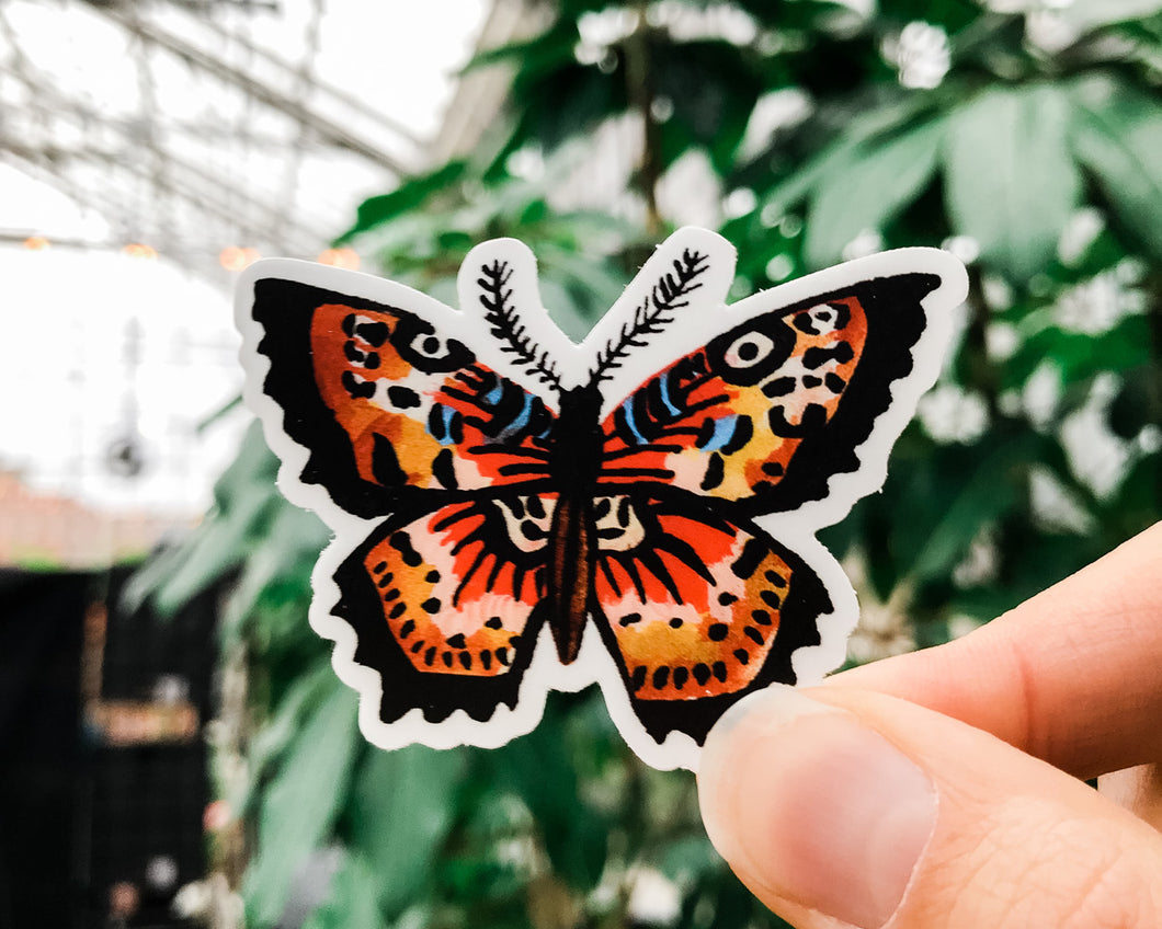 Butterfly Animal Vinyl Decor Sticker - Off The Trail Gifts