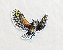 Load image into Gallery viewer, Owl Bird Vinyl Sticker Decor - Off The Trail Gifts
