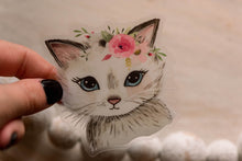 Load image into Gallery viewer, Cute Cat Sticker Decor Decal - Off The Trail Gifts
